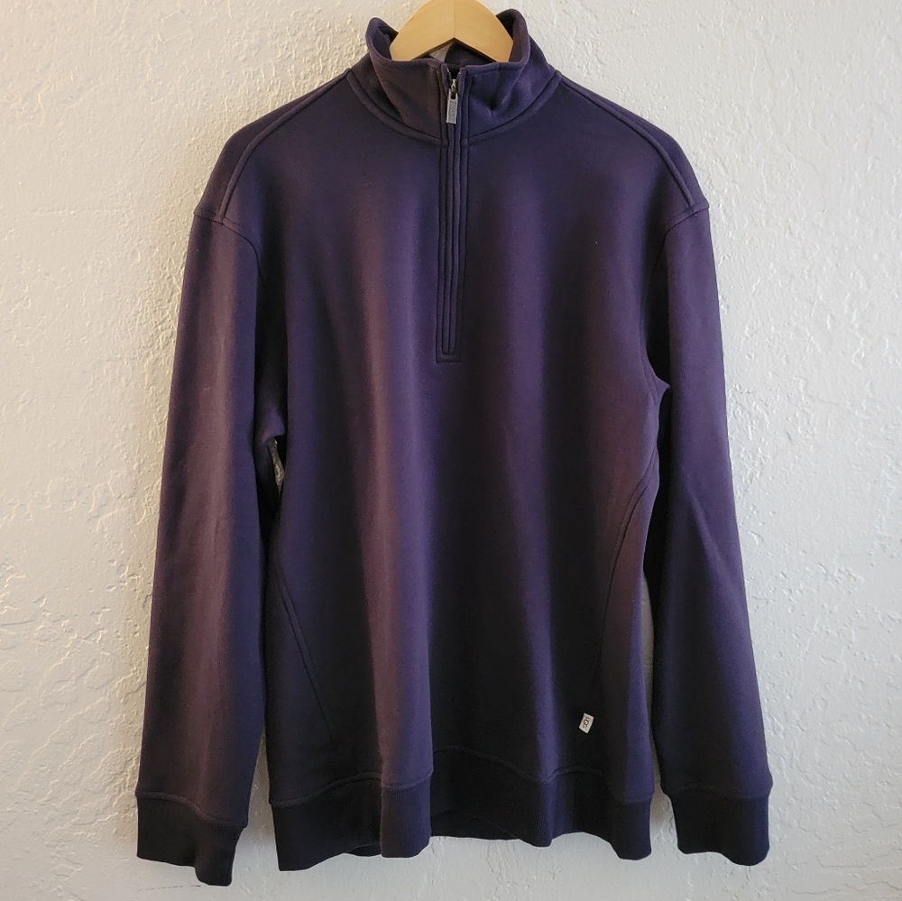 UGG Zeke Quarter-Zip Sweater Size Large